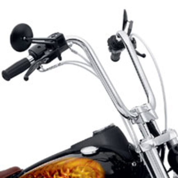 16" Fat Ape Handlebar Kit with Riser Chrome